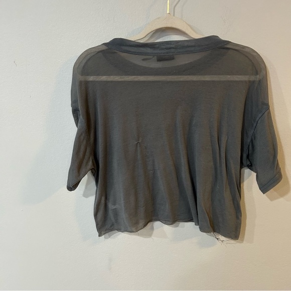 Urban Outfitters Out From Under Oversized Dark Grey Crewneck T-Shirt Size Small - Picture 5 of 6